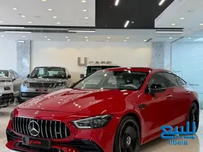 مرسيدس - بنز جي تي موديل 2019 أحمر  - بانوراما بحالة ممتازة