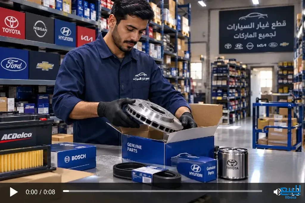 بحث وتوفير وتوصيل قطع غيار السيارات للعميل